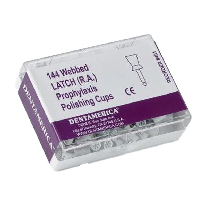 Dentamerica cupules à polir caoutchouc CA (144 pcs)