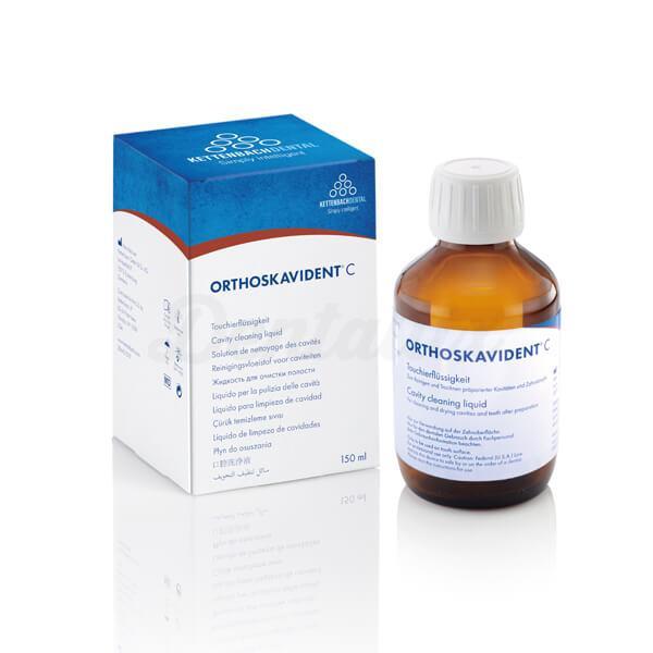 Orthoskavident C : Liquide de nettoyage de la cavité (3 pièces x 150 ml)