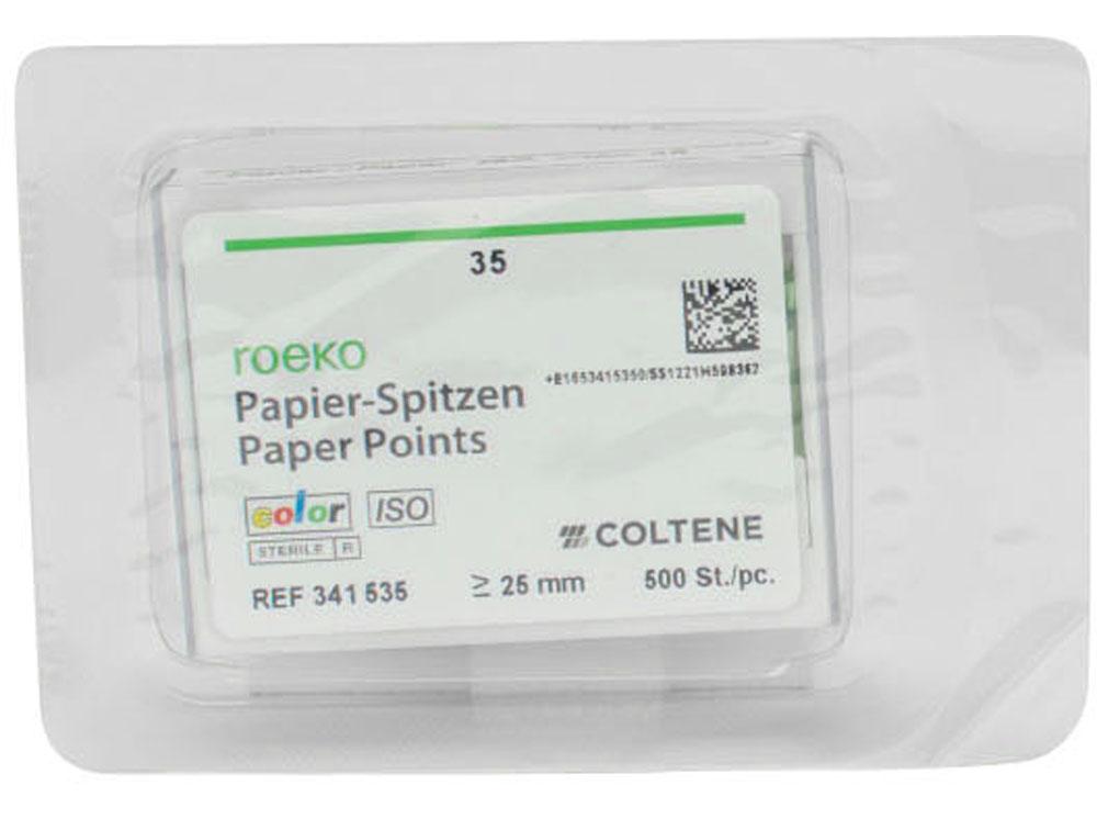 Pointes de papier color ISO 35 500pcs