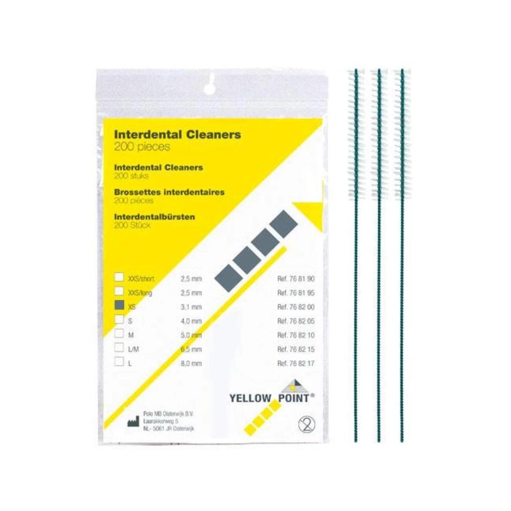 Yellow Point Interdental Cleaners x-small (3 mm) 200 pcs