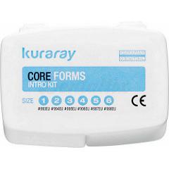 KIT INTRO CORE BUILD-UPS PRÉFORMES EN PLASTIQUE 10 UNITÉS DE KURARAY