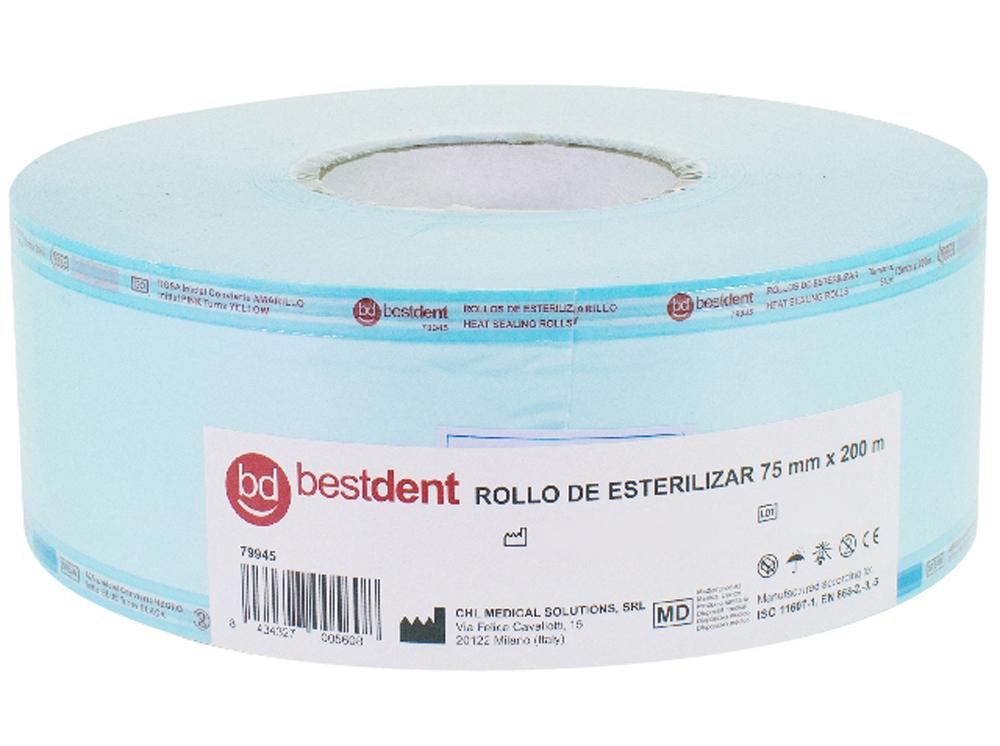 Sterilisatiefolie 7,5cmx200m Rl