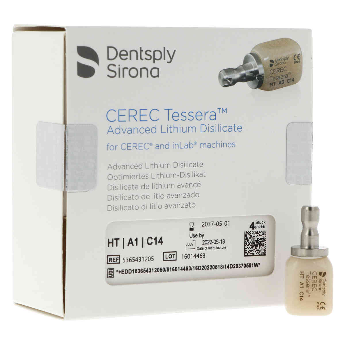 CEREC Tessera™ CAD/CAM blocs HT C14