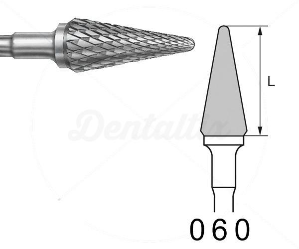 Fraise H257RE.104. PM conique (5 pièces)