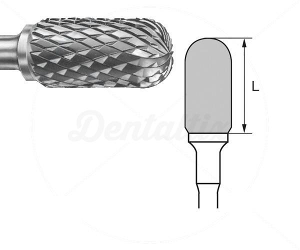 Fraise H72E en carbure de tungstène pour PM de forme cylindrique