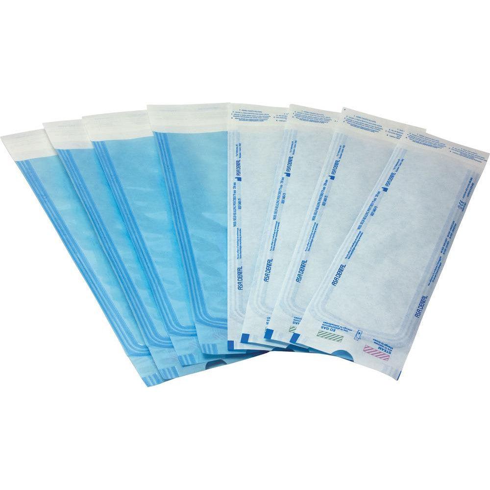 Asa Dental Self-Sealing Flat Pouch Sterilisatiezakjes - Div. Maten (200 st.)