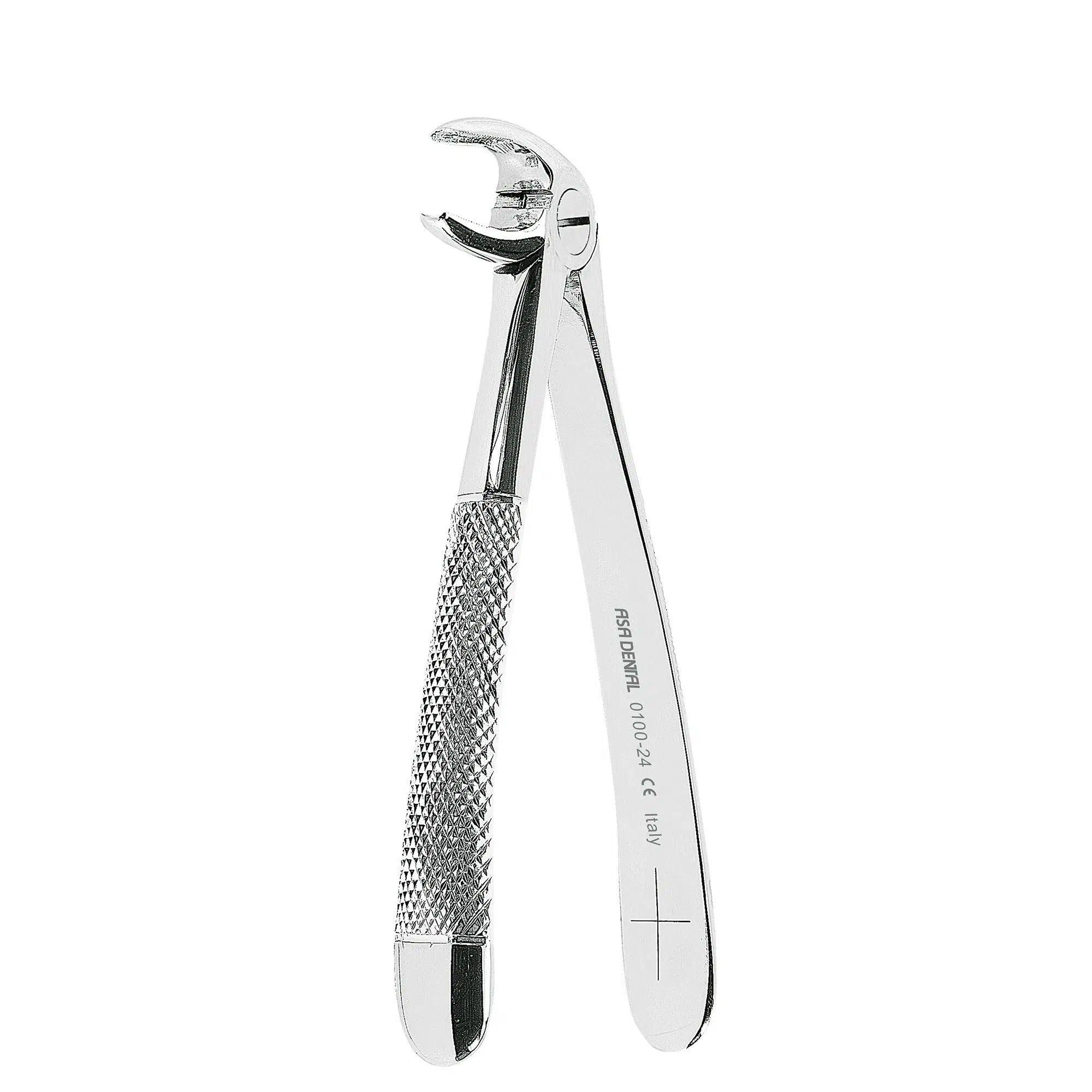 Asa Dental Extractietang #24 Gekartelde punt (15 cm)