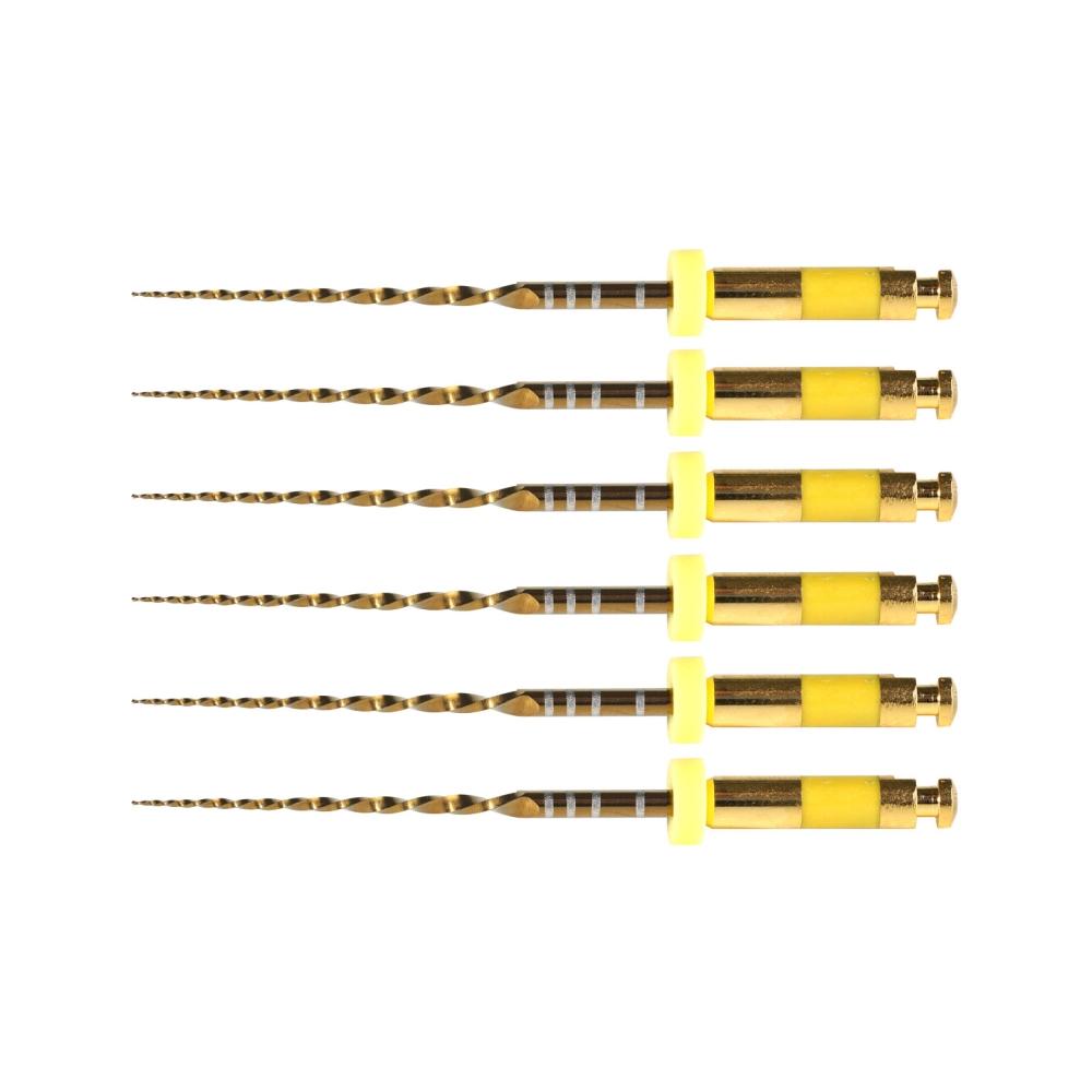 PoloDent RCP Gold limes CA small 25 mm 6 pcs