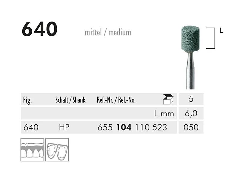 640 HP abrasif (green, medium)