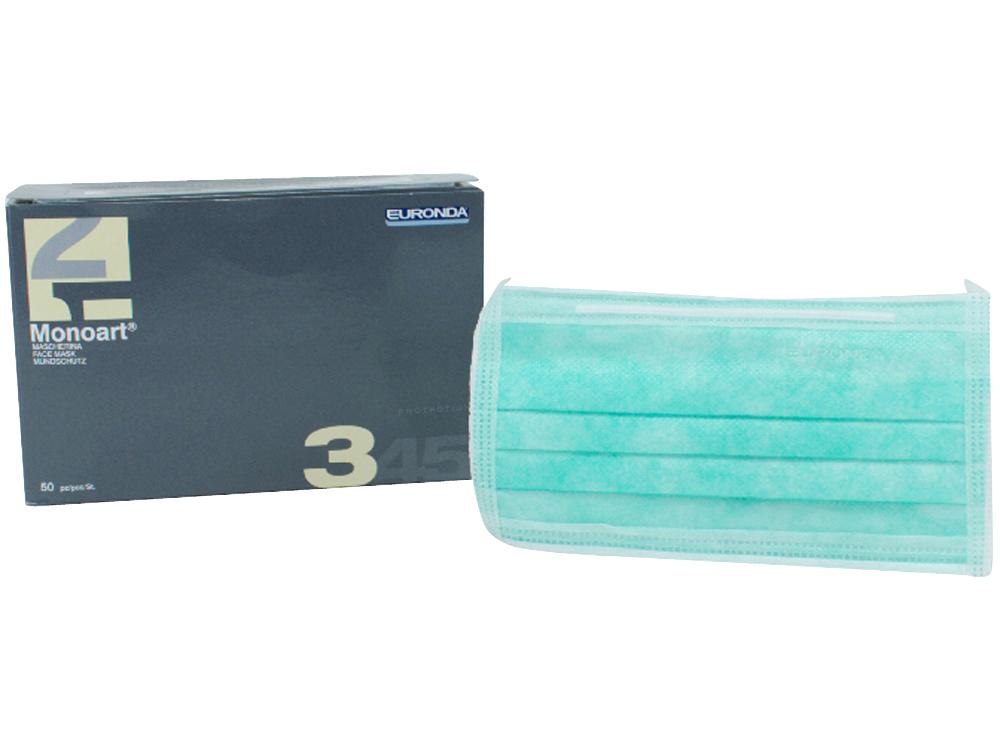 Monoart bande buccale. Ruban vert 50pcs