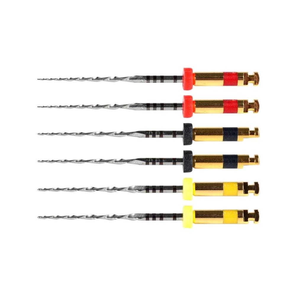 PoloDent RCP vijlen assortiment 25 mm R25-R50 6 stuks
