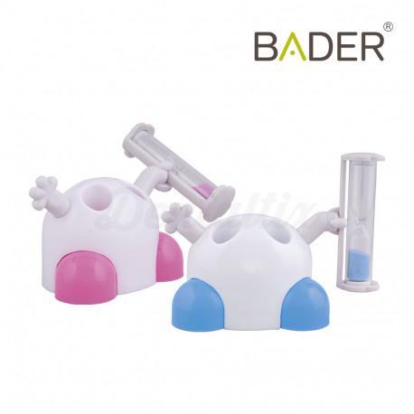 Support pour brosse à dents avec Sablier