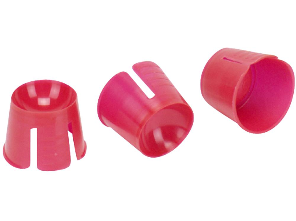 Doopbekers wegwerp rood 50st