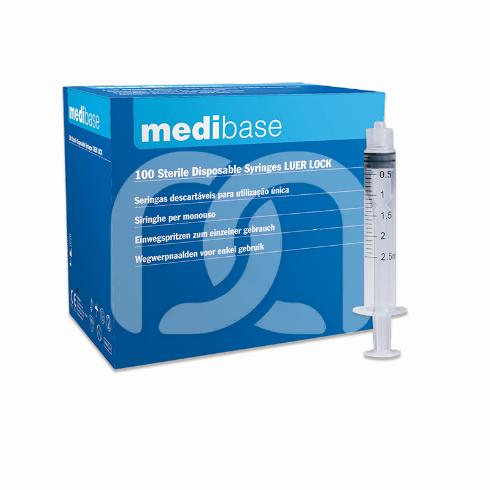 Seringues stériles 2,5ml (100)