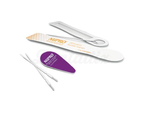 Nupro White Varnish : vernis au fluorure de sodium 5% (50 pcs)