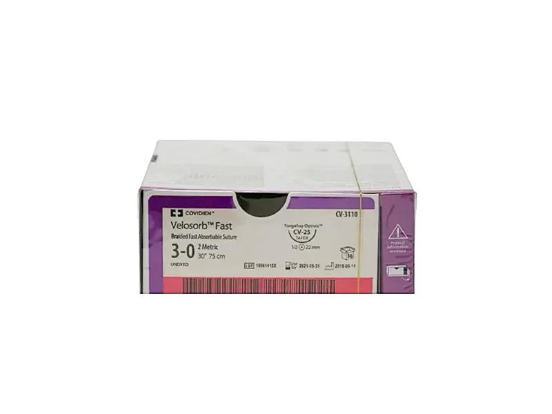 Velosorb Fast hechtdraad 3-0 22 mm CV-25 75 cm