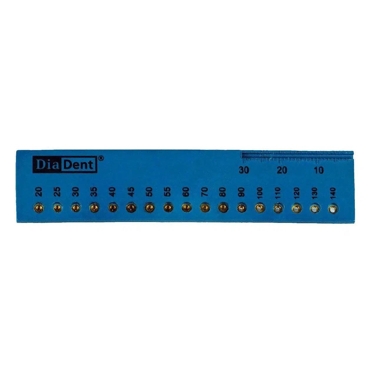 Jauge Dia-GP Gauge pour calibrer la gutta-percha