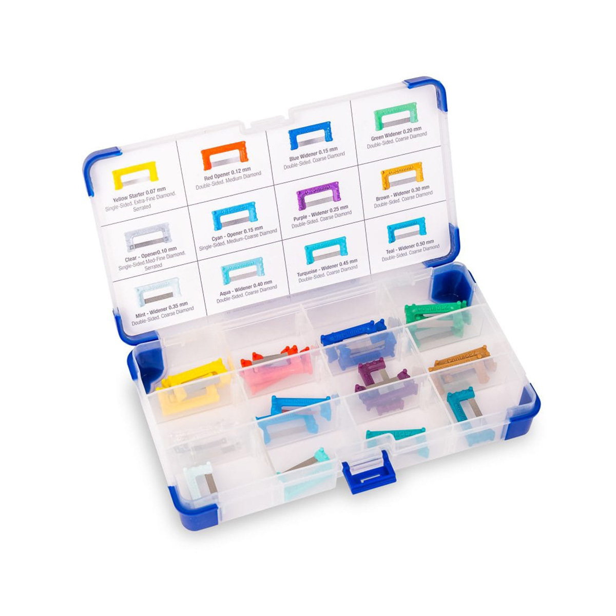 ContacEZ® IPR Strips Rainbow Set 0,07 - 0,50mm