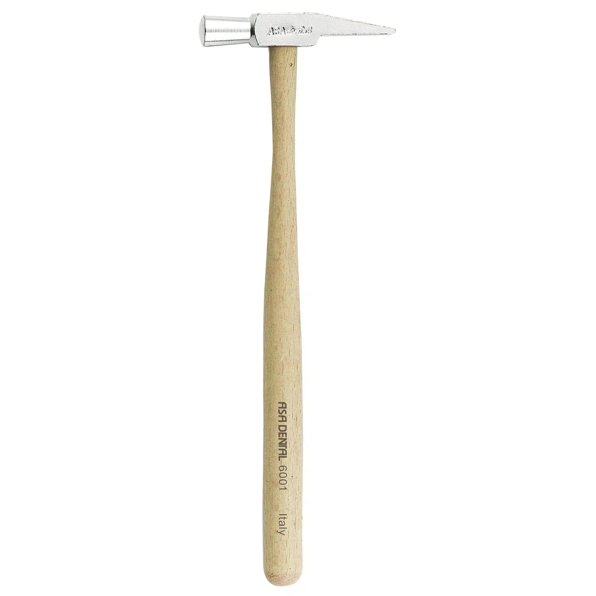 Asa Dental Mallet / Hamer / Klophamer Houten handvat Plat (22 cm)