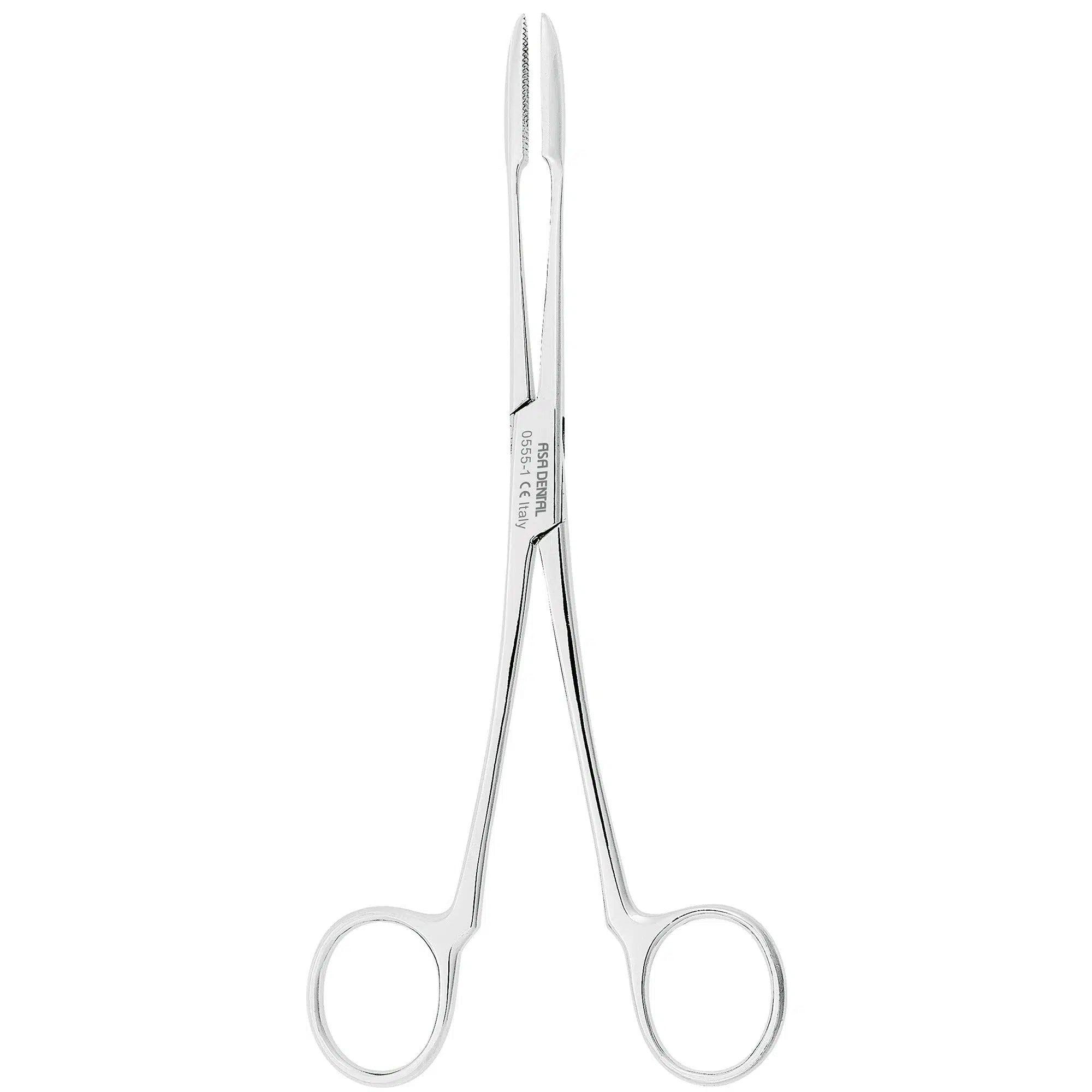 Asa Dental Verbandpincet Gross-Maier Recht (20 cm)