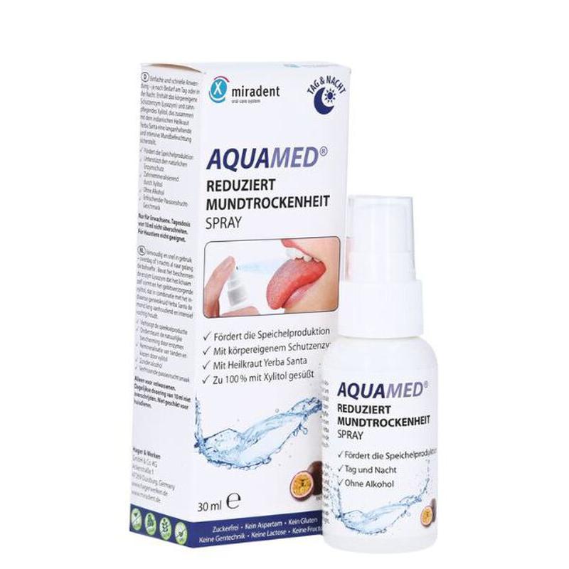 Miradent Aquamed® spray buccal fruit de la passion (30 ml)