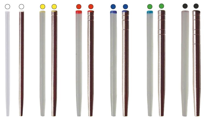 Tenons et Clavettes Cylindro-Coniques - Refill  20 Clavettes Cylindro-Coniques Calcinables