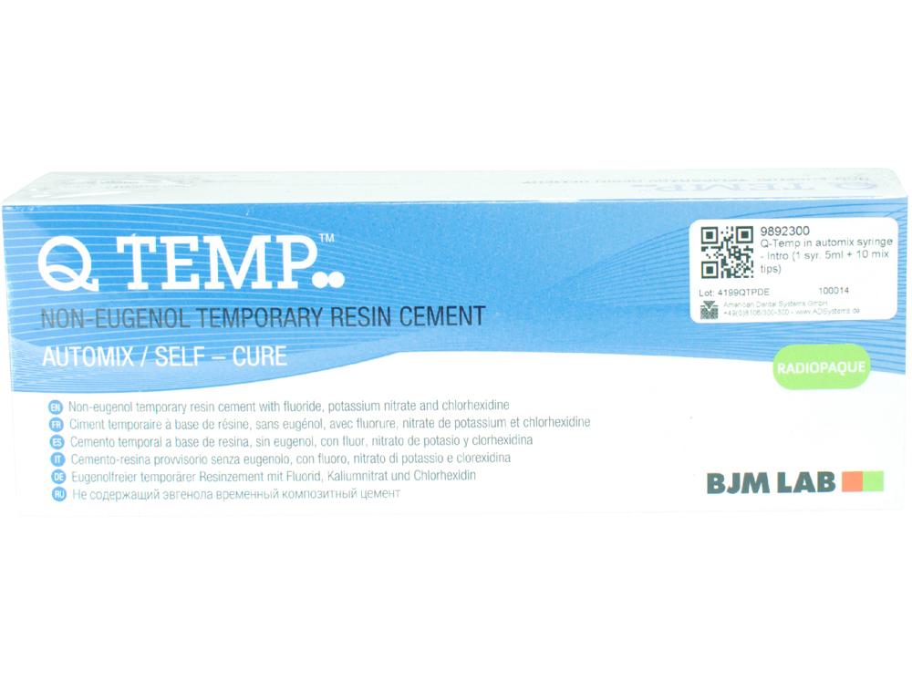 Q-Temp dans automix syringe Intro