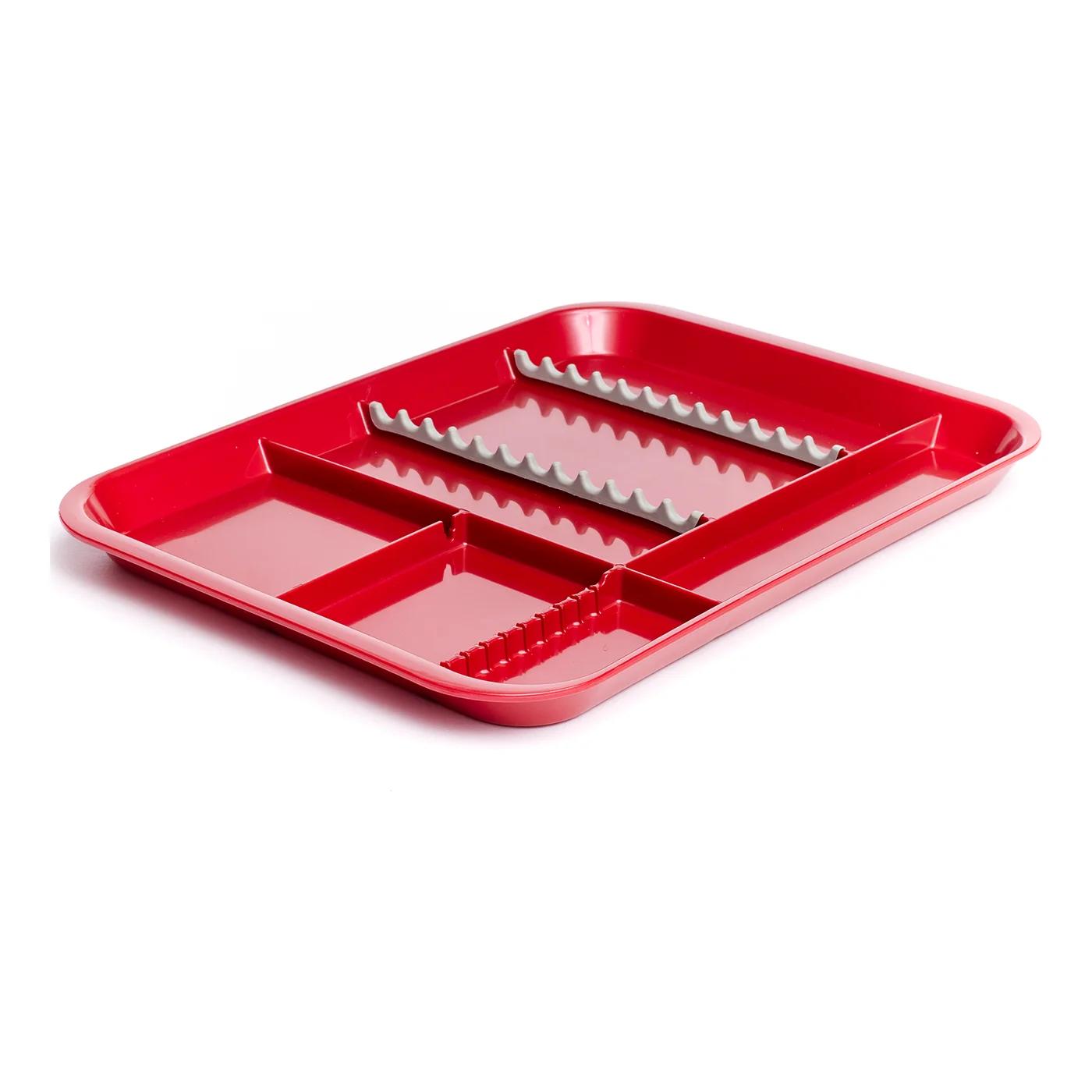 B-Lok Divided Tray Red