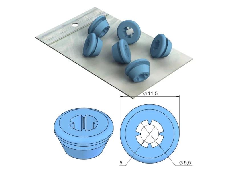 Silicone rings ø3-3,5mm
