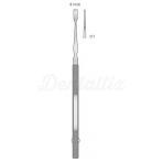 Chirurgische Freer-scalpel, dubbelsnijdend