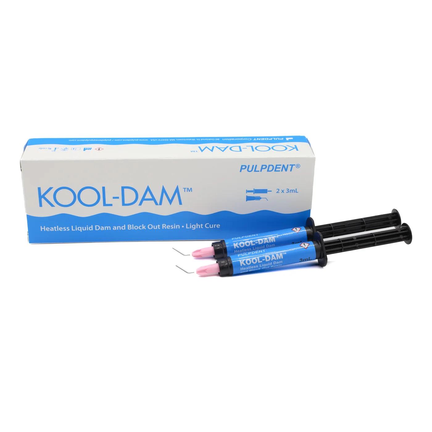 DIGUE KOOL-DAM EN SERINGUES (2X3ML) + 20 EMBOUTS AIGUILLES