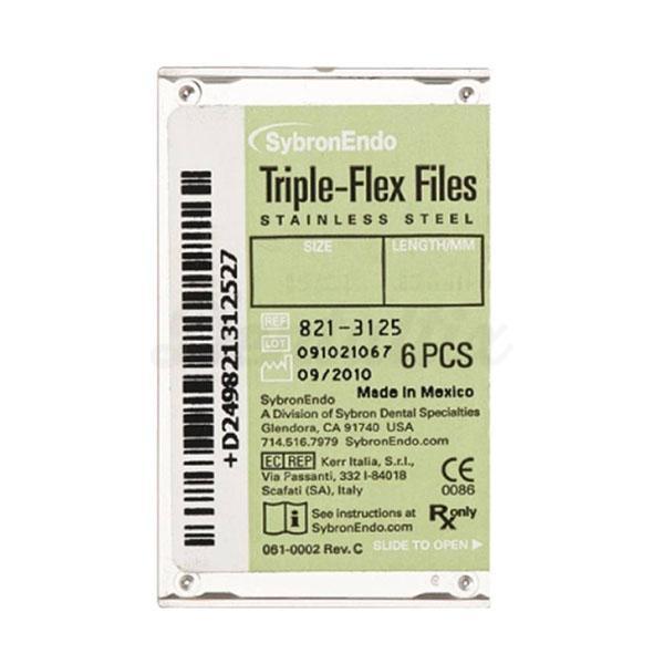 Triple Flex : Limes Endodontiques (6 unités)