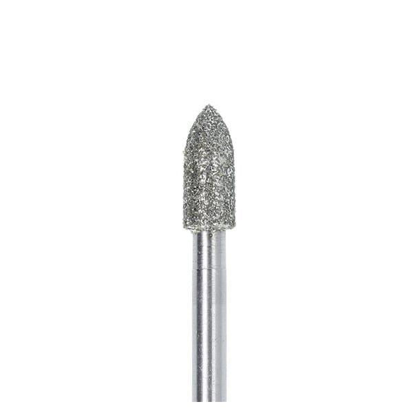 Fraises diamantées FG 297 torpedo - ISO 025, moyen, 5 pcs