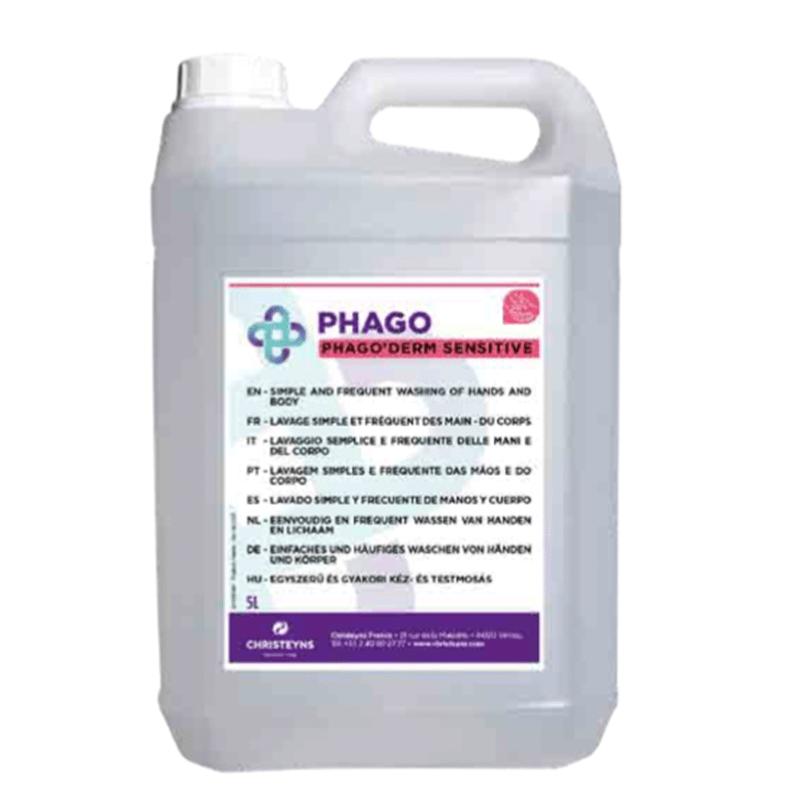 PhagoDerm Sensitive Zachte handzeep voor Frequent Gebruik (5L)