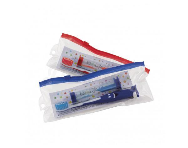 Etui à brosse à dents avec sablier (12 unités)