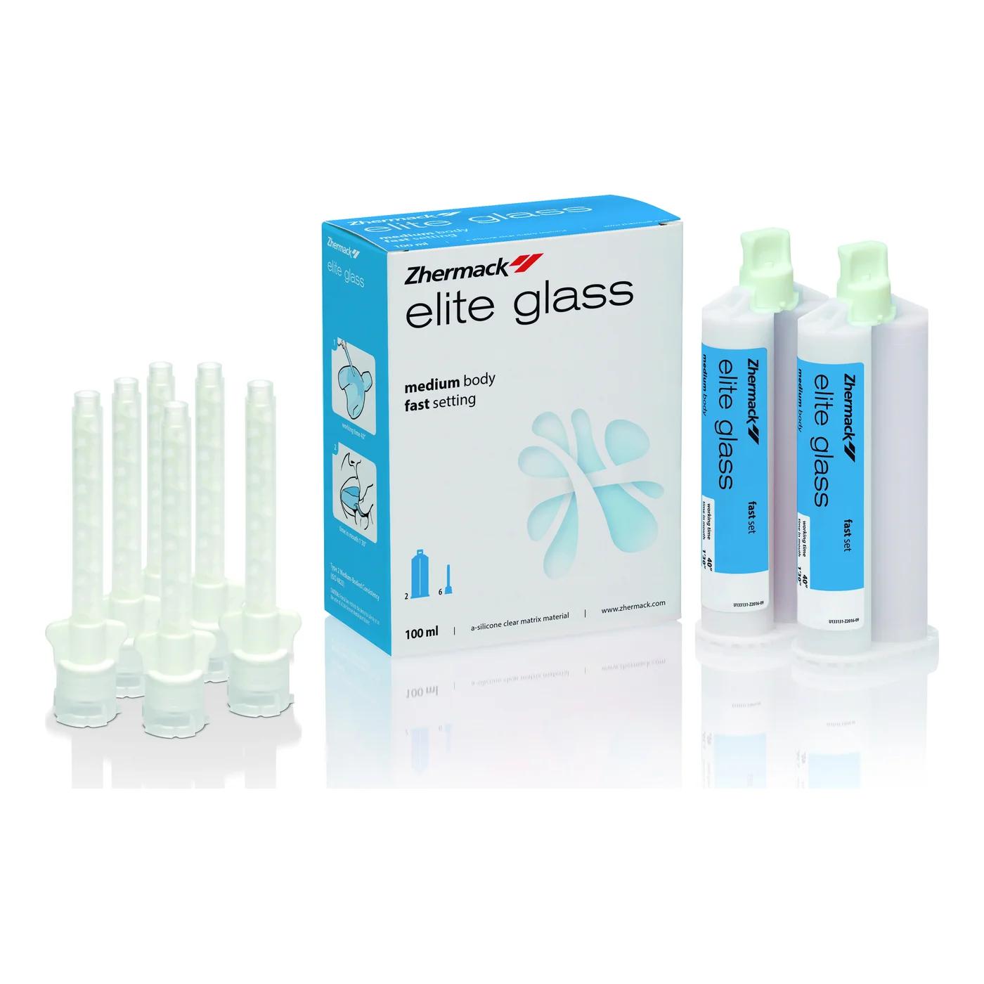 Elite Glass 2X50 Ml. + Mixing Tips