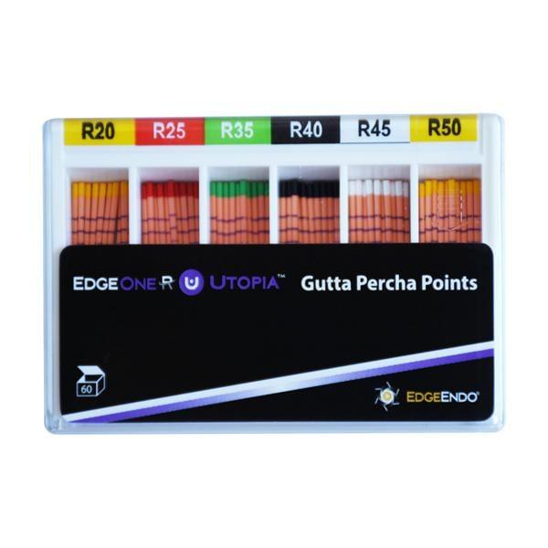 Pointes Gutta Percha EdgeOne-R Utopia - Assortiment - 60 pcs