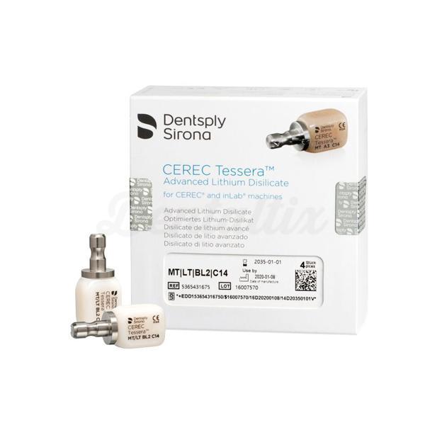 CEREC Tessera™ CAD/CAM blocs MT/LT C14 - BL2
