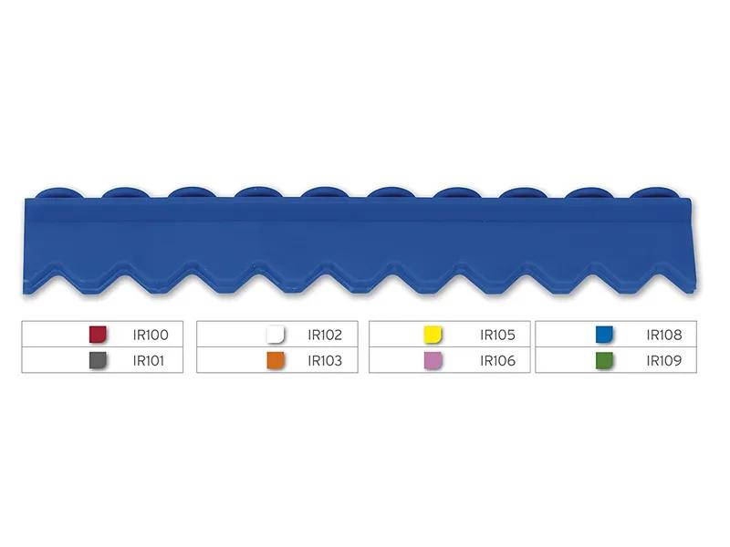 Silicone Instr. Rails 10 Instr Orange