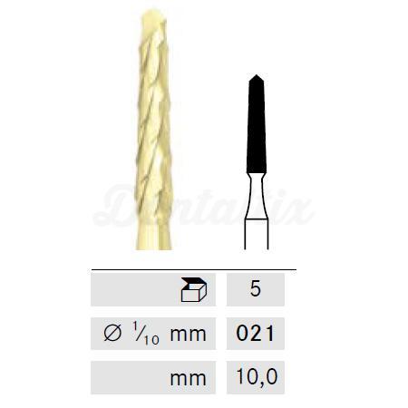 Fraise H166AZ chirurgie C. Tungstène PM (5 pcs)