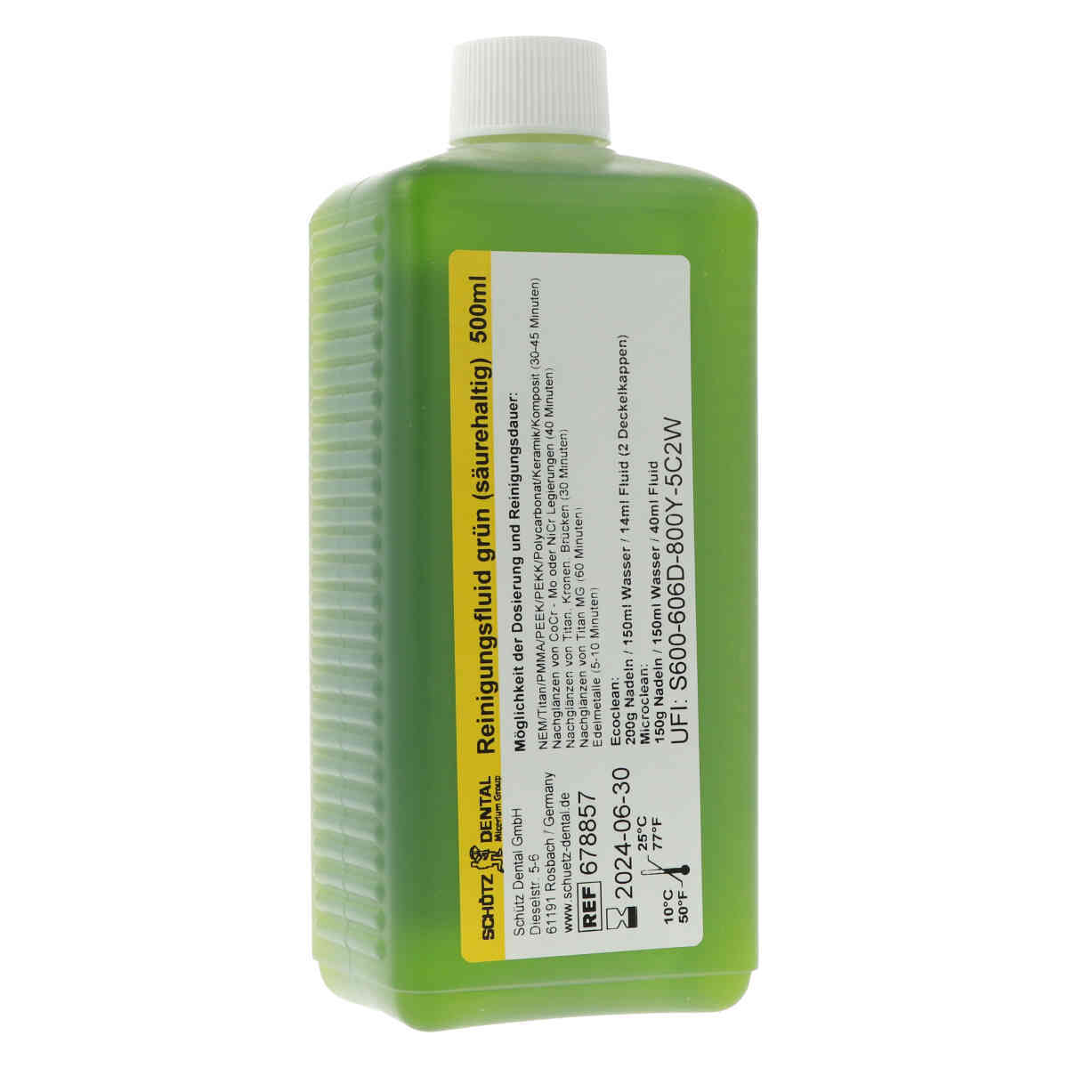 MicroClean Cleaning fluid groen (zuur) - 500ml
