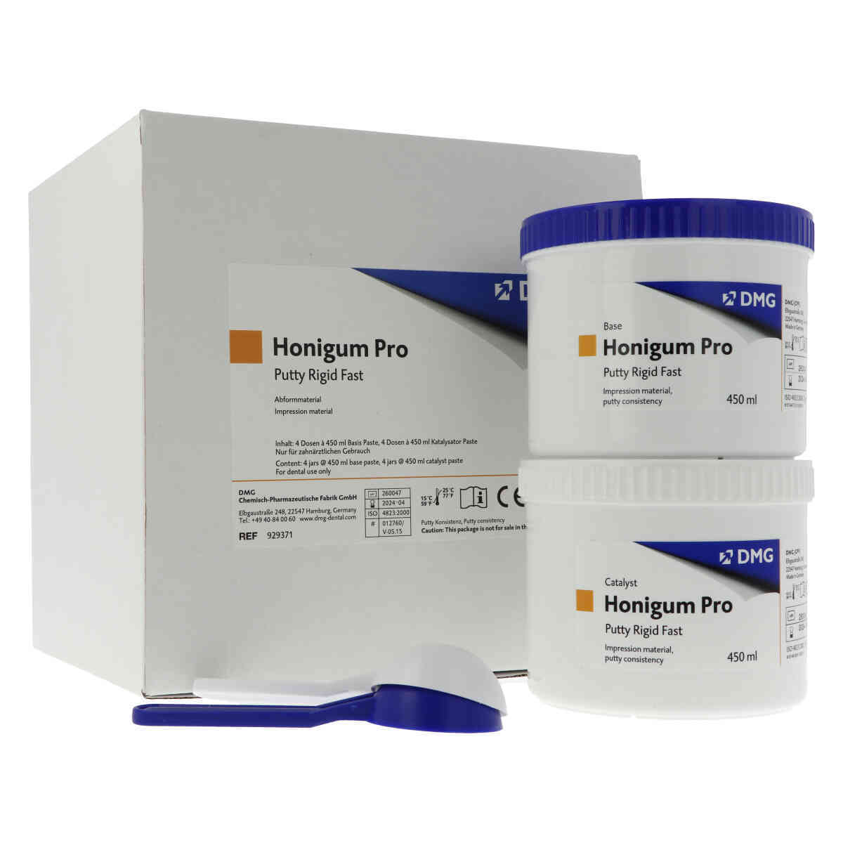 Honigum Pro Putty Rigid Fast Handmix - 8x450ml