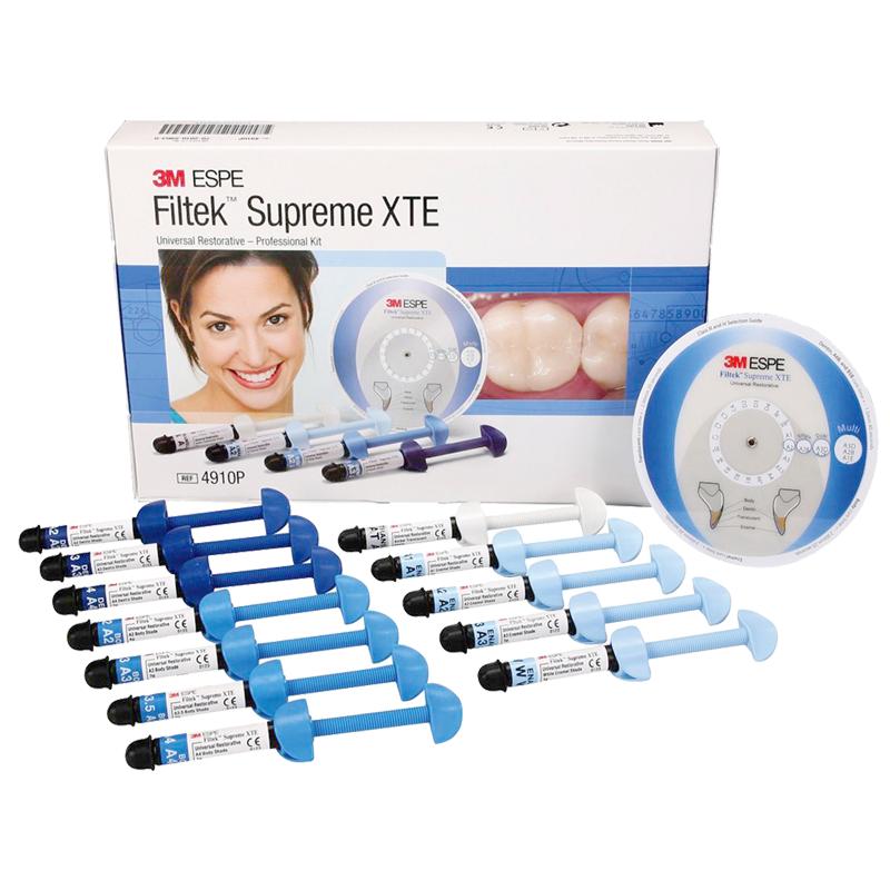 FILTEK SUPREME XTE UNIVERSEL KIT MULTI-OPACITE SERINGUE
