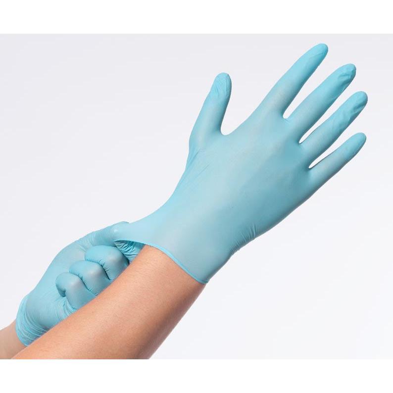 Gants nitrile Comforties Soft Basic non poudrés bleus (100 pcs)