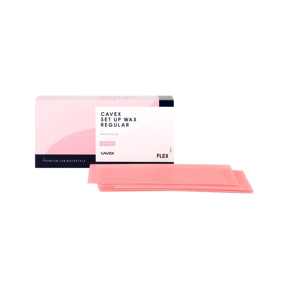 Cavex Cire à modeler Set Up Regular Flex(plaques) 23 pcs