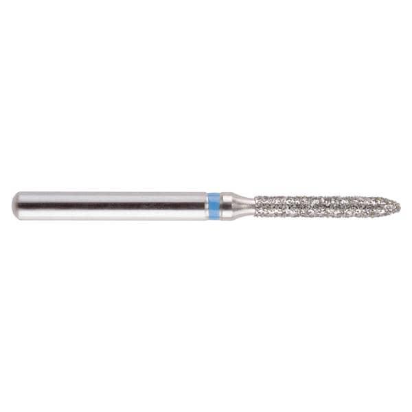 Fraises diamantées NeoDiamond FG - 289 torpille - ISO 014, moyen (bleu), 10 pcs