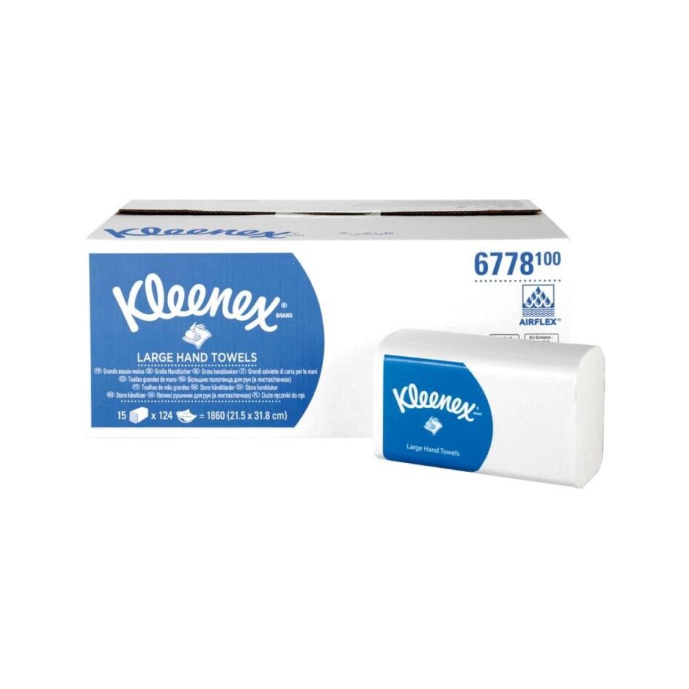 Kleenex® Ultra handdoeken 21,5x31,5cm (2-laags)