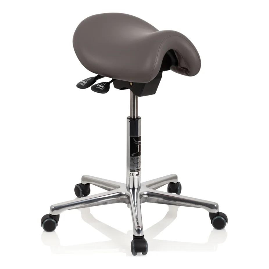 Bambach Saddle Seat Standard Vinyl grijs
