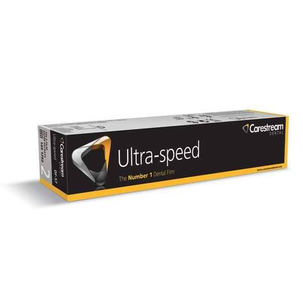 Films intra-oraux Rx ULTRA-SPEED DF-57 taille n° 2 avec double enveloppe (150 pcs)
