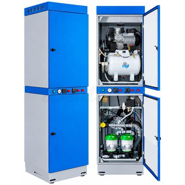 META Tower A2: compressor Prime 1 met droger + EXCOM Hybrid A2